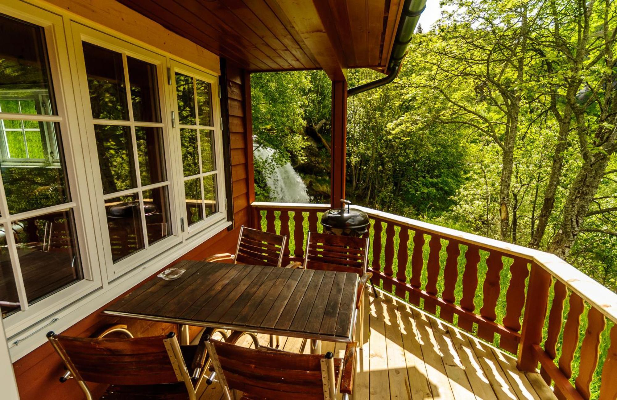 Fossen Accommodation 예이랑에르 외부 사진